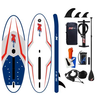 China Wholesale Adults Zebec Kxone Surfboard Sup board windsurf board with inflatable sail and keal for sale