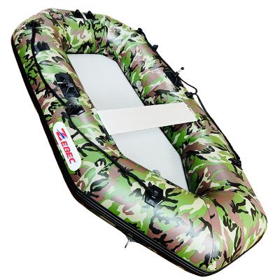 China PVC Zebec Woosung Factory Wholesale Price Light Weight Small Inflatable Rafting Fishing Boat With Removable Floor for sale