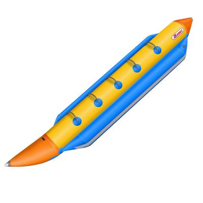 China Zebec Kxone Good Price Variety Big Factory Sale Adult Inflatable Water Floating Banana Boat For Sale Customer Size for sale