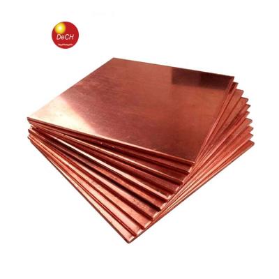 China C10200 C11000 Electronic T2 Plate C11000 Pure Copper T2 / Copper Price for sale