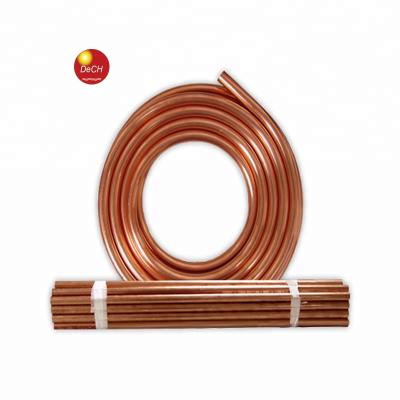 China Air condition or refrigerator refrigeration 7mm c1100 c1220 copper pipe coil copper tube size for sale