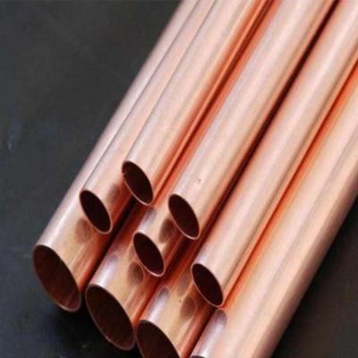 China Air condition or chiller customized size 0.1mm-50mm wall thickness copper pipe 12mm copper tube c12200 for sale