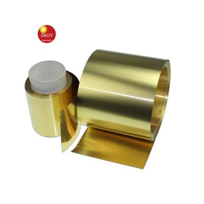 China Electronic material c2680 copper zinc alloy brass flat bending brass bands coil for sale