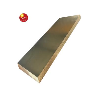 China Decorative Yellow Thin Price 1/8 Brass Metal Sheet Lowes 1 4 For Crafts for sale