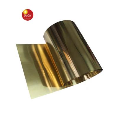 China Electronic Customize Thickness / Width Brass Strip Rolls For Hotel / Shop Decoration for sale