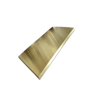 China Width C2680 H65 CuZn33 Electronic Brass Sheet Thickness Customized Plate Stock for sale