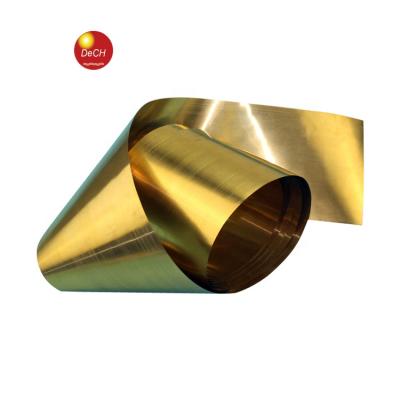 China Electronic Half Hardness Decorative Copper Alloy Band Roll Brass Coil For Jewelry for sale