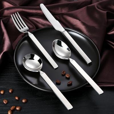 China HIGH QUALITY STAINLESS STEEL 304 SUSTAINABLE DISH SET CUTLERY SET for sale