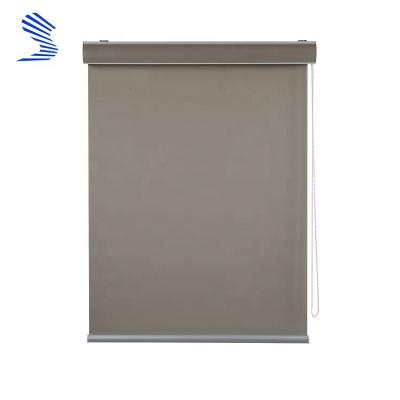 China Wholesale Cheap Price Plain Fabric Blackout Horizontal Roller Blinds for sale