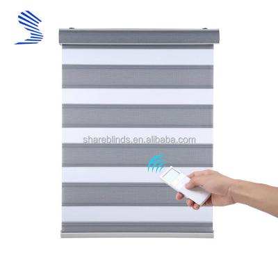 China Durable Reflective Sun Shade Base Style Auto Blinds For Guest Room for sale