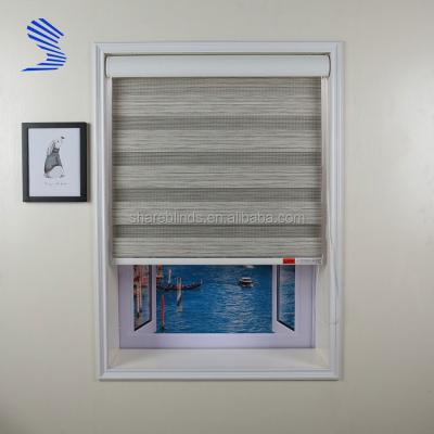 China Roll Curtain Zebra Fabrics Roll Blinds Window Fabrics Energy Install Blinds for sale