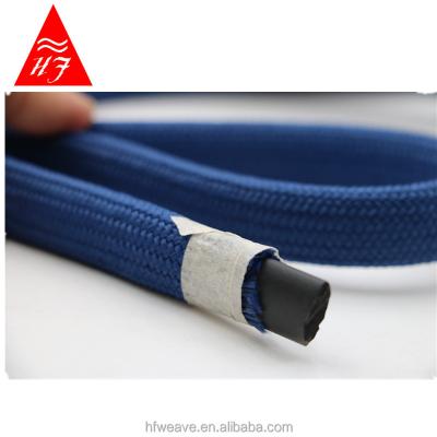 China Fashion Color Sustainable Webbing With Rubber Insider For Outdoor Furniture for sale