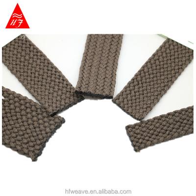 China Esistant UV Color Fastness Braided Outdoor Webbing Used On Outdoor Furniture for sale