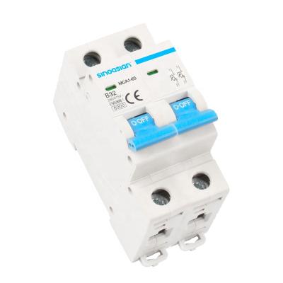 China BEST Price CE CB Certified Factory Direct DP 220V 230V AC Electric Miniature Circuit Breaker For Protective Circuits MCA1-63 for sale