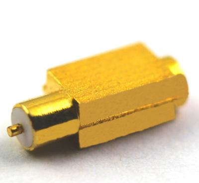 中国 High quality MMCX type RF coaxial connector from professional factory 販売のため