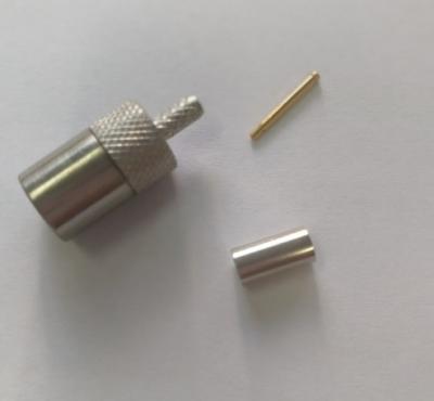 China Female 75Ohm SMZ Connector Coaxial Rf Antenna Connector Crimp customized for sale