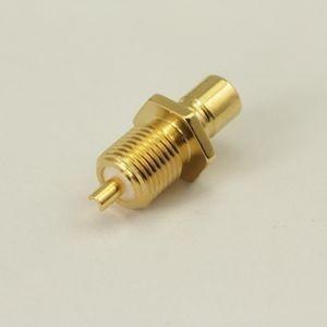 China Bulkhead 50 Ohm SMB RF Connector Male And Female Gold Plated for sale