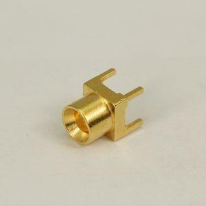 China Right Angle MCX Cable Connector Plug Or Jack PCB RF Connectors 0~6GHz for sale