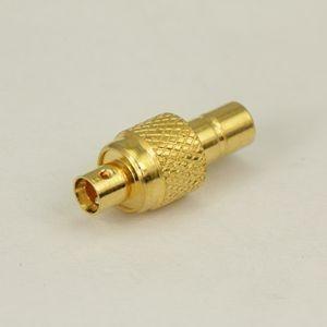 China Impedancia característica de ángulo recto del conector macho 50Ω 75Ω de Smb del conector de SMB RF en venta