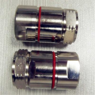 China Straight L29 Connector Nickel Plated Coaxial DIN RF Connector Customized for sale