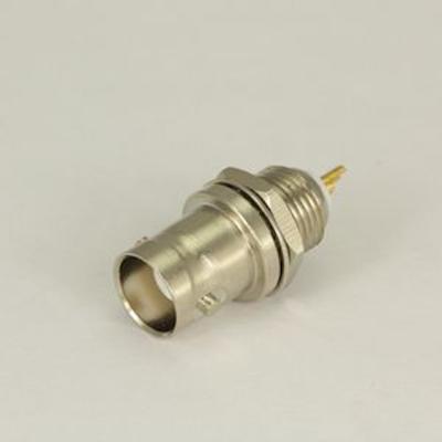 China Plug Or Jack BNC Bulkhead Connector Nickel Plated Bnc Cable Connector for sale