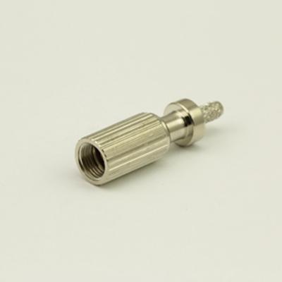 China conector masculino de 75ohm SAA para el cable coaxil niquelado RG316 174 por encargo en venta