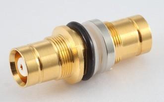 China Waterproof L9 Connector Female To Female Rf Adaptors Gold Plating Rf Coax Connectors for sale