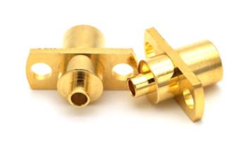 China RG405 Smb Female Connector Flange Mount Connectors for sale