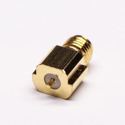 China Durabilidade alta coaxial ultra diminuta do conector fêmea de Sma do conector de SMA RF à venda