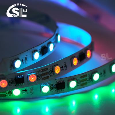 China 8mm 2811 60Ds DC12V RGB LED Light Strip for  Ambience and Residential for sale