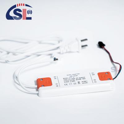 China DC Output Type Constant Voltage LED Driver for Bathroom Mirrors 12W 24W 36W 48W 60W for sale