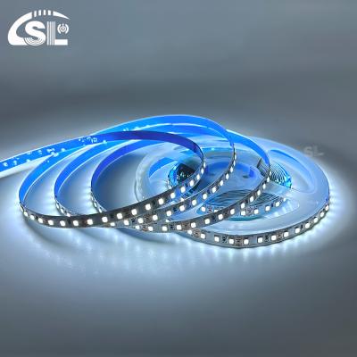 China DC12V SMD2835 60D 8mm 1100-1200LM 12000K Ra70 Die-Cutting Board LED Light Strips for Smart Mirrors for sale