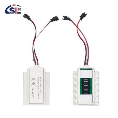 China Time Temperature Display LED Light Mirror Touch Sensor Stepless Dimmer Switch Whether the smart Yes for sale