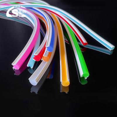 China 50000 Hours Lifespan Red Blue Red LED Neon Strip Light for Gaming Room Waterproof Flex for sale