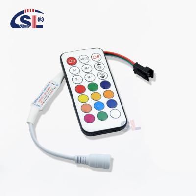 China DC/USB Controller for WS2812B WS2811 RGB LED Pixels Light Strip Output 3Pin 5V-24V for sale