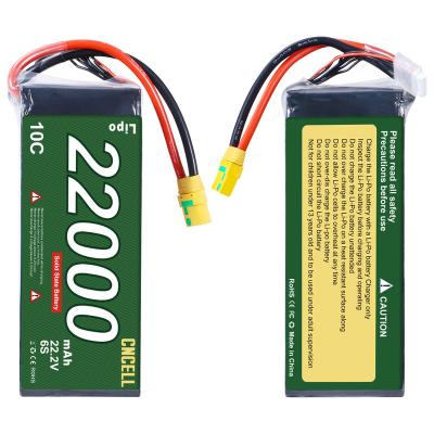 China Long Range UAV Drone New Technology Battery 6S 22.2V Solid State Lipo 22000mAh For Long Range UAV Drone Aerospace Vehicle for sale