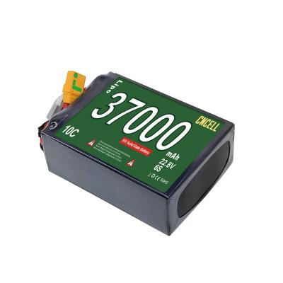 China Delivery Drone 6S 37000mAh 22.8v Drone Lipo HT Battery For Delivery Drone Window Cleaning Drone Payload for sale