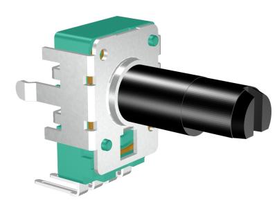 China 11mm Rotary Potentiometer with Insulated Shaft DB11KH for sale