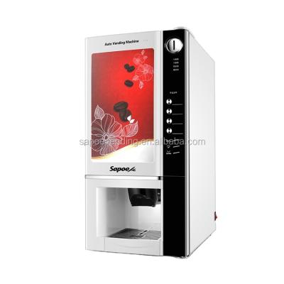 China 2800g+1600g Mini Vending Machines Commercial Coin Operated Coffee Machine for sale