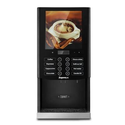 China Hotel 7 Kinds Automatic Commercial Beverage Hot Chocolate Instant Coffee Maker for sale