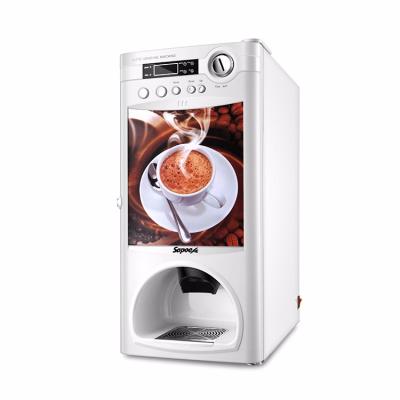 China Automatic Cup Drop Sapoe System Powder Drink Vending Machine Coffee Mug for sale