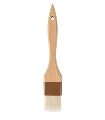 China Boar Bristle Wood Durable Handle Easily Cleaned Home Baking Cooking Tools for sale