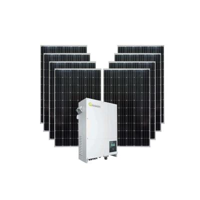 China Domestic Home Cheap Price Solar System Kit Solar System 5kw Solar System With Battery for sale