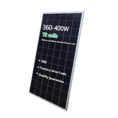 China Mono Design 380w Solar Products New 200 Panels 390 Watt Solar Power Panel for sale