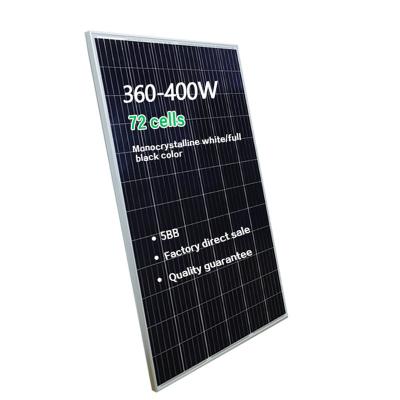 China Painel 390w PV 380w Solar Home Use Good Quality Products 400 W Solar Panel for sale