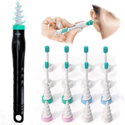 China New Arrival Personal Care Silicone Soft Safe Ear Wax Tip Ear Wax Removal Tool Earbud Tool for sale