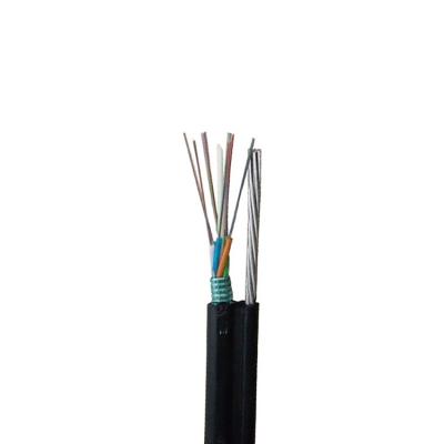 China Telecommunication 8 Core Fiber Optic Cable Price Per Meter GYTC8S Self Supporting Figure 8 Outdoor Armored for sale