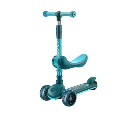 China Universal Professional Kids Scooter Fast Folding Tricycle Music Lighting Children Ride Scooter for sale