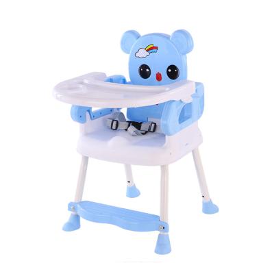 China Safety Comfortable Baby Dining Chair Hot Selling Foldable Baby Dining Chair Children Multifunctional Dining Table Chair for sale