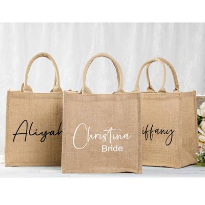 China Fashion Factory Sale Tote Shopping Bag Jute Bags Hot Wholesale for sale